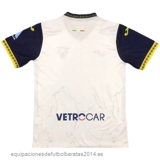 Nuevo Tailandia 2ª Camiseta Hellas Verona 24/25 Blanco Azul Baratas